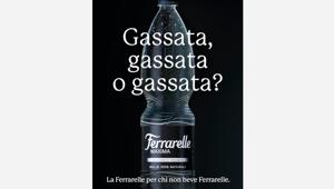 AUGE realizza la campagna affissioni per il lancio di Ferrarelle Maxima