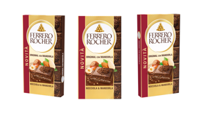 Ferrero lancia la nuova tavoletta Rocher Nocciola & Mandorla con uno spot
