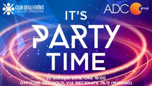 Festa degli Eventi 2019: ADC Group e Club degli Eventi e della Live Communication ti invitano martedì 25 giugno per festeggiare insieme un anno di eventi alle Officine del Volo. Registrati e partecipa