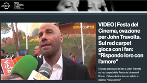 Lavazza sponsorizza il magazine di Citynews dedicato alla Festa del Cinema di Roma