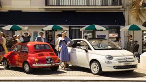 A Cannes il primo viaggio nel tempo realizzato da IDEAL per il 60esimo anniversario di FIAT 500