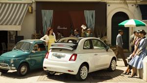 I meravigliosi anni Sessanta invadono Cannes per celebrare l'anniversario di Fiat 500. Creatività di Ideal