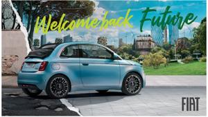 Con 'Welcome back, future' e Leonardo DiCaprio Fiat 500 pensa a un futuro migliore grazie alla mobilità elettrica. Firma This is Ideal