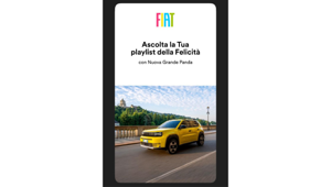 Fiat Grande Panda lancia su Spotify la Playlist della Felicità