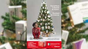 E' online la nuova Campagna di Natale di Fondazione Ricerca Fibrosi Cistica: Fai brillare il Natale di Aiden