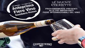 Al via la quinta edizione di Anteprima Fiere Vino, il principale Tour di Wine Tasting e Seminari organizzato da Gambero Rosso