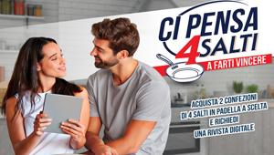 Findus è on air con #cipensa4salti: in regalo tre mesi di abbonamento ad una rivista a scelta del Gruppo Mondadori. Pianifica Zenith