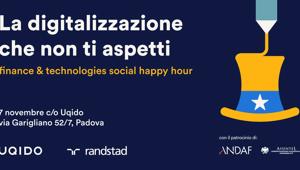 Al via il tour 'Finance & Tech Social Happy Hour' di Randstad e Uqido con focus su come il digitale trasforma il lavoro nel mondo finanziario