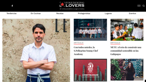 Il magazine Fine Dining Lovers lancia con YAM112003 una nuova versione in spagnolo dedicata al mercato della ristorazione in Spagna e in America Latina