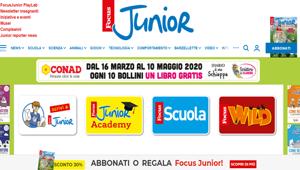 Focus Junior per la scuola: ogni giorno sul sito e sui social approfondimenti e laboratori dedicati ai ragazzi