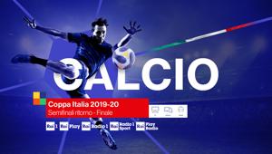 Rai Pubblicità presenta la politica commerciale integrata della Coppa Italia. Ascolti previsti: 8,5 milioni per le due semifinali e 12 milioni per la finale