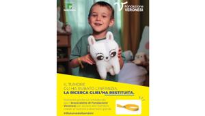 Being firma la nuova campagna di Fondazione Umberto Veronesi ETS sui tumori pediatrici