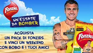 Per 'un'estate da bomber' Fonzies sceglie Zoocom e Bobo Vieri