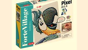 Quercetti crea un’area dedicata ai giochi educativi e un Pixel Art esclusivo al Forte Village di Santa Margherita di Pula, in Sardegna