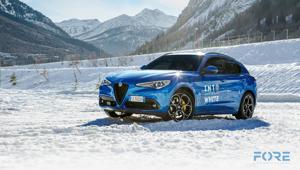 Nuove Giulia e Stelvio scendono in pista a Courmayeur per “Into the White 2019-2020”. Firma Fore, scelta dopo gara