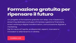 Nasce Rinascitadigitale.it, la maratona live streaming per offrire formazione digitale gratuita