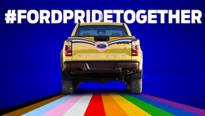 VMLY&R e Ford Italia contro le discriminazioni al Brescia Pride 2022 con il Very Gay Raptor
