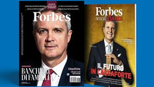 Forbes di maggio in edicola con un numero doppio: oltre al magazine in regalo Small Giants il magazine dedicato alle PMI
