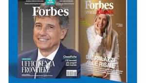 Forbes di settembre torna sul tema dell'agricoltura e poi propone servizi sulle Racchette d'oro, sulla competizione spaziale, sul turismo sold out...