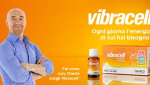 Named Group torna in comunicazione con Vibracell per la nuova formulazione monodose con Jury Chechi. Progetto di Evolution Doing, H-57 e Jakala
