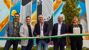 CX Milan | NoM: la street art di Orticanoodles trasforma la facciata del campus nell'opera partecipativa 'YAM – You Are Milano'