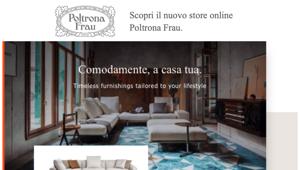 Poltrona Frau affida ad Alkemy la digital transformation per il lancio dei servizi ecommerce