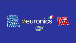 Euronics saluta la nuova stagione con la campagna “Sconto IVA e Doppio sconto IVA
