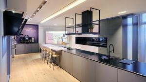 “Your New Kitchen Groove: Bring The Show Home” con Franke Home Solutions al Fuorisalone 2023. Evento ideato con VMLY&R