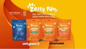 Zesty Paws sceglie in esclusiva le soluzioni pubblicitarie di Gruppo Mediaset per la campagna dei nuovi integratori per il benessere dei cani. Progetto integrato  off e on line di Publitalia ‘80 e Mediamond