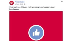 Frecciarossa sbarca su Facebook con DOING