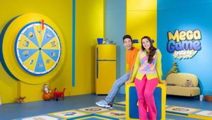 Su Frisbee torna la nuova stagione di  “MEGA GAME”, il game televisivo con protagonisti i DinsiemE