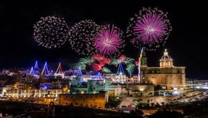 Torna a Malta il Fireworks Festival, il grande festival dei fuochi d’artificio