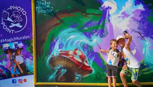 Un ‘Magic Murales’ annuncia la costruzione di ‘Gardaland Magic Hotel’, terzo hotel interamente tematizzato del Resort. Investimento di 20 milioni di euro
