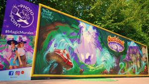 Gardaland sceglie The Brand per celebrare l’apertura del nuovo Magic Hotel con un maxi murales di 8 metri