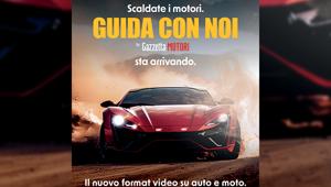 Gazzetta Motori lancia il nuovo format video “Guida con noi”. Dal 22 giugno su La7