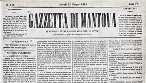 Gruppo GEDI perfeziona l’accordo di cessione della Gazzetta di Mantova. Da oggi il quotidiano ha una nuova proprietà