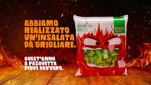 Agricola Moderna e GB22 lanciano Smoked Salad: la prima insalata da grigliare a Pasqua. Ma è un pesce d’aprile