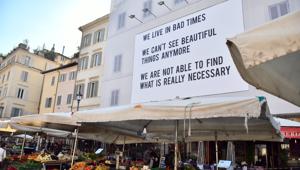 Gente Roma sensibilizza la “cultura del bello” in tutte le sue forme artistiche. Al via la campagna “In bad times beautiful things are necessary”