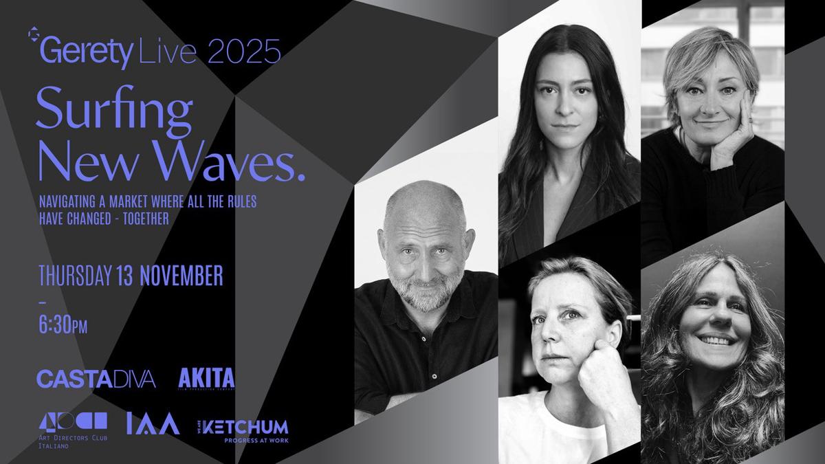 Gerety 2025 Cocktail in Milano Horizontal Image