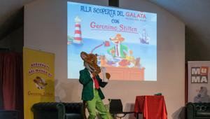 Inaugurato al Galata Museo del Mare di Genova il percorso 'Alla scoperta del Galata con Geronimo Stilton'. Progetto realizzato da Atlantyca
