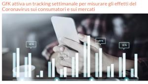 Indagine GfK. Gli italiani in lockdown: cresce la preoccupazione, i consumi si concentrano sui beni essenziali e il costo medio della spesa segna +26%. Aumenta la penetrazione del canale online (+16%). Aziende viste come poco attive