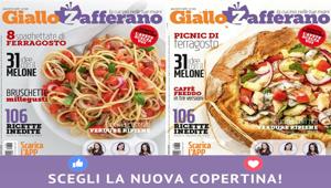 Giallo Zafferano: ogni mese su Facebook una media di 5.000 voti per la scelta della copertina del magazine