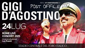 Lux Eventi e Post Office insieme per il concerto di Gigi D’Agostino a Roma