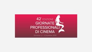 Echo realizza il logo della 42esima edizione delle giornate professionali di cinema 2019