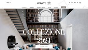 Giorgetti Group consolida la presenza online con il restyling delle piattaforme dei marchi Giorgetti e Battaglia