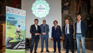 UBI Banca è il nuovo presenting sponsor di Il Lombardia 2020. RCS Sport nella sede dell'istituto bancario ha lanciato la 114^ edizione
