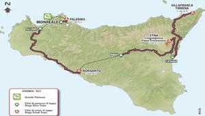 Il Giro d'Italia “riparte” dalla Sicilia. Sarà la nona Grande Partenza della Corsa Rosa dalla Regione Siciliana