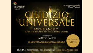 ‘Giudizio Universale. Michelangelo and the secrets of the Sistine Chapel’, lo show ideato da Marco Balich in prova ad Arexpo