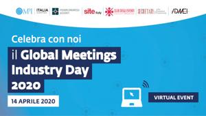 L'Italia festeggia il Global MeetingsIndustryDay online: partecipa al virtual event italiano oggi 14 aprile dalle 16.30