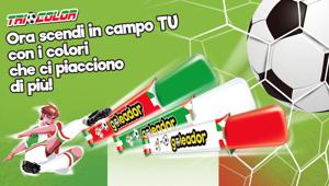Goleador celebra la passione degli Italiani per il Tricolore, simbolo dell’orgoglio di giocare insieme la stessa partita